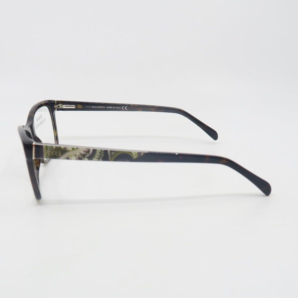 Emilio Pucci EP 5033-33 052 54mm New Brown Tortoise Eyeglasses with case - Picture 5 of 7